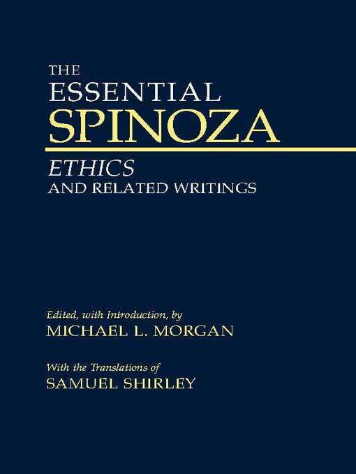 Cover image for The Essential Spinoza